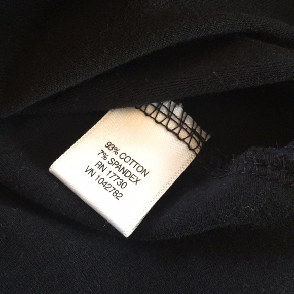 Liz Lange Target Maternity Medium Black V Neck Top - Picture 4 of 8